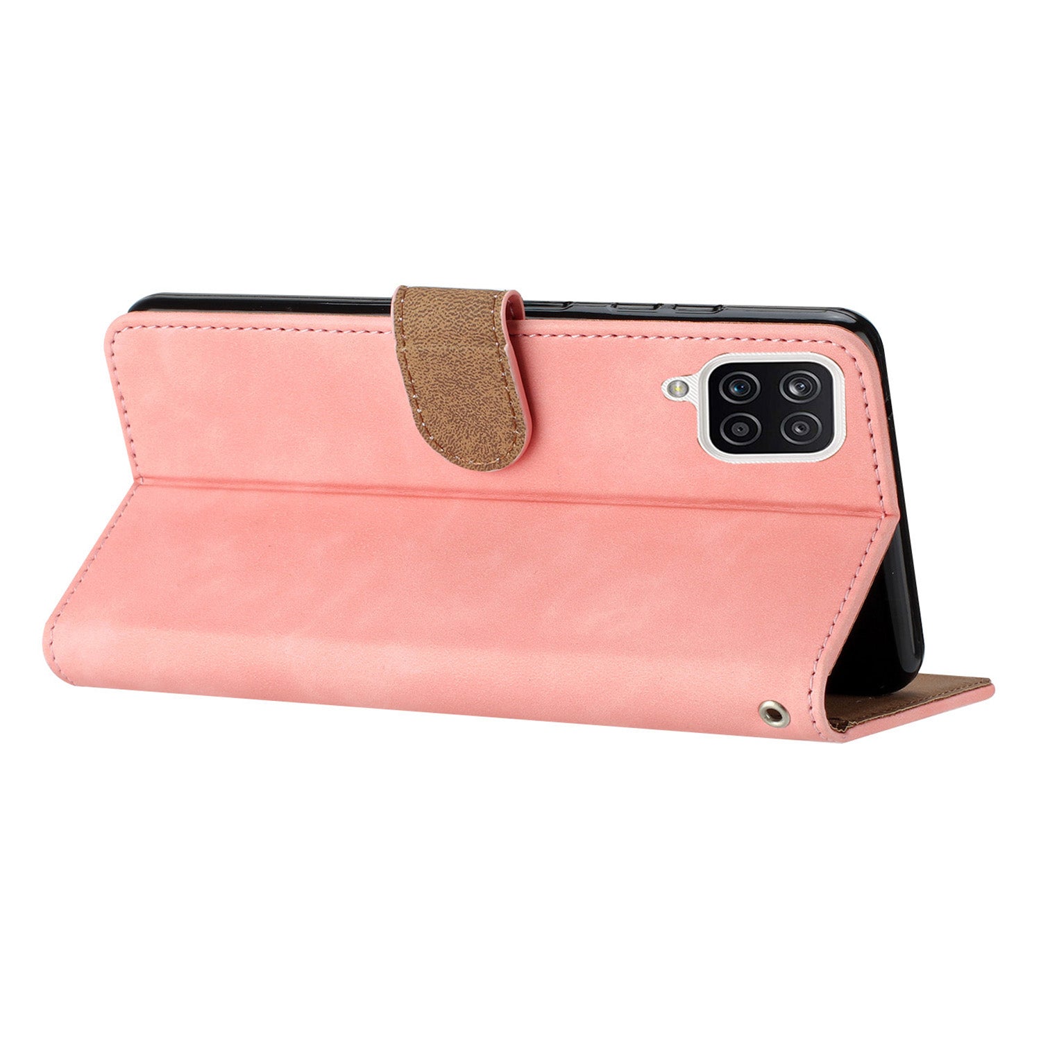 Leather Cover for Samsung Galaxy A22 4G (EU Version) Butterfly Imprinted Stand Wallet Drop-proof Case Leather Cover for Samsung Galaxy A22 4G (EU Version) Butterfly Imprinted Stand Wallet Drop-proof Case